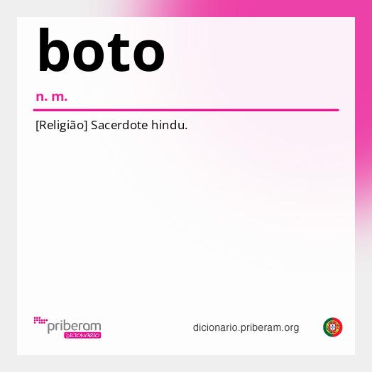 Significado de boto